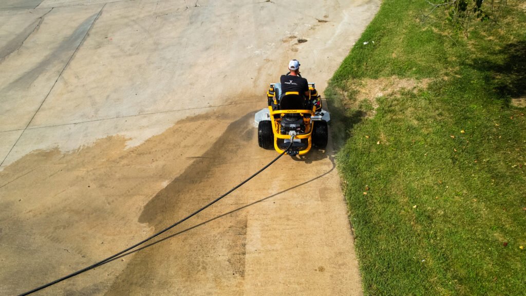 "The Tank" Pressure Washing Trailer with Ride-On Surface Cleaner - Image 14