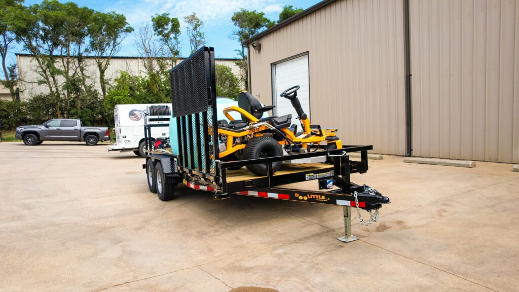 "The Tank" Pressure Washing Trailer with Ride-On Surface Cleaner - Image 6