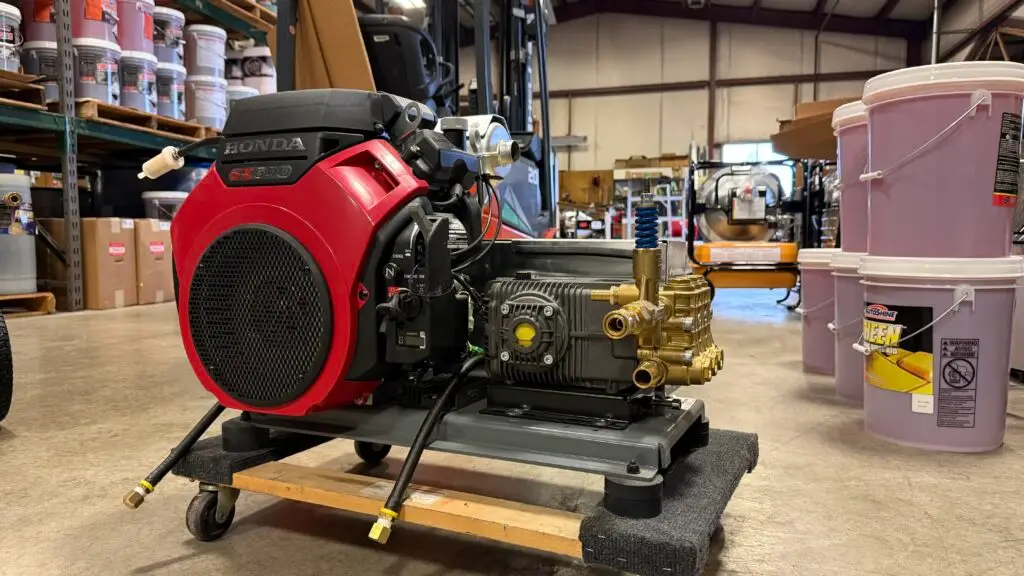 BE Power 4,000 PSI 8 GPM Cold Water Gas Pressure Washer